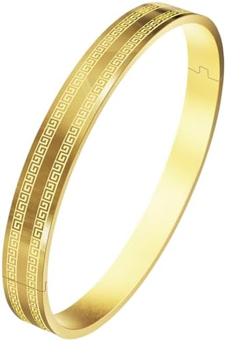 Amazon.com: MONIYA Expandable Gold Color Bracelet Bangle For Women